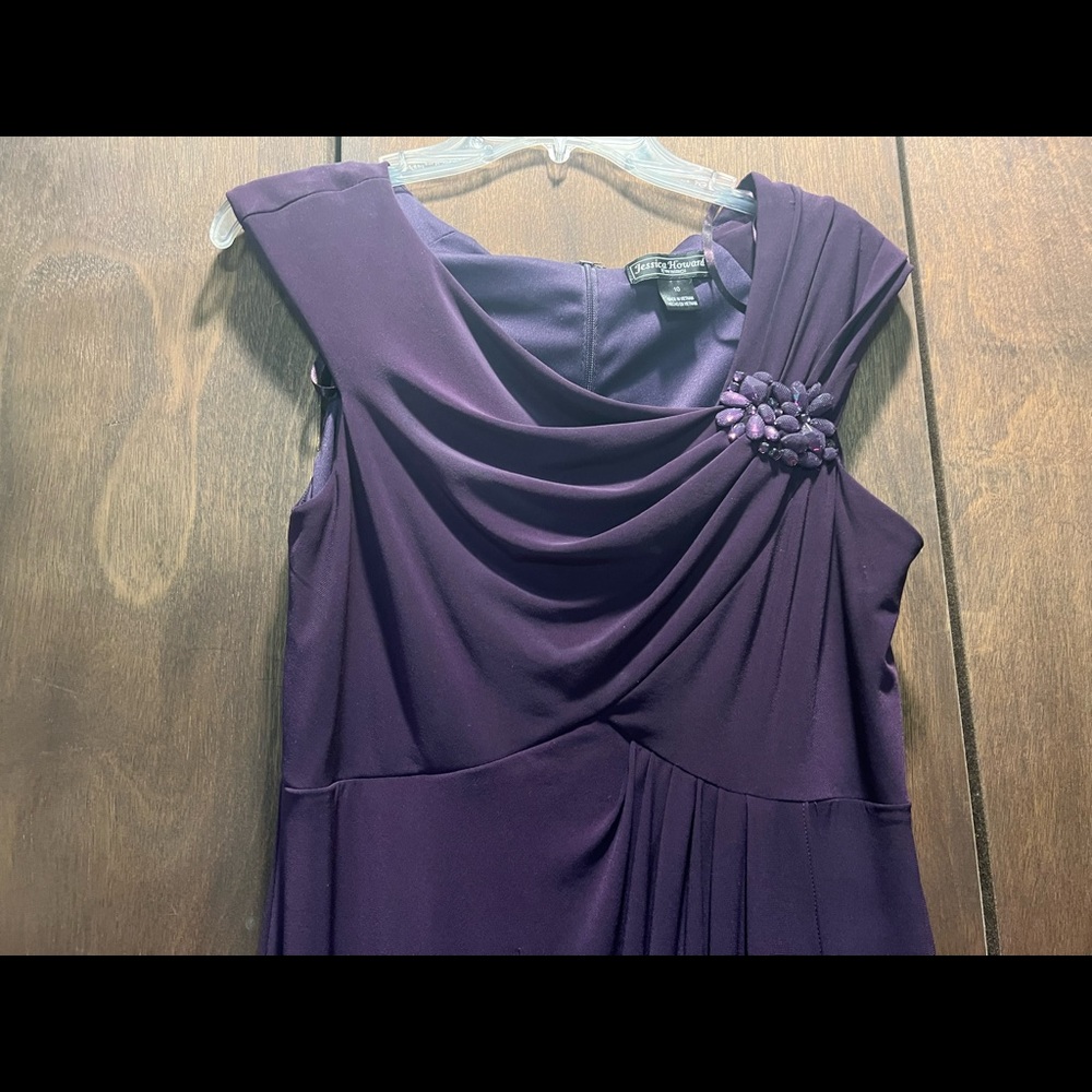 Purple Semi-Formal Dress